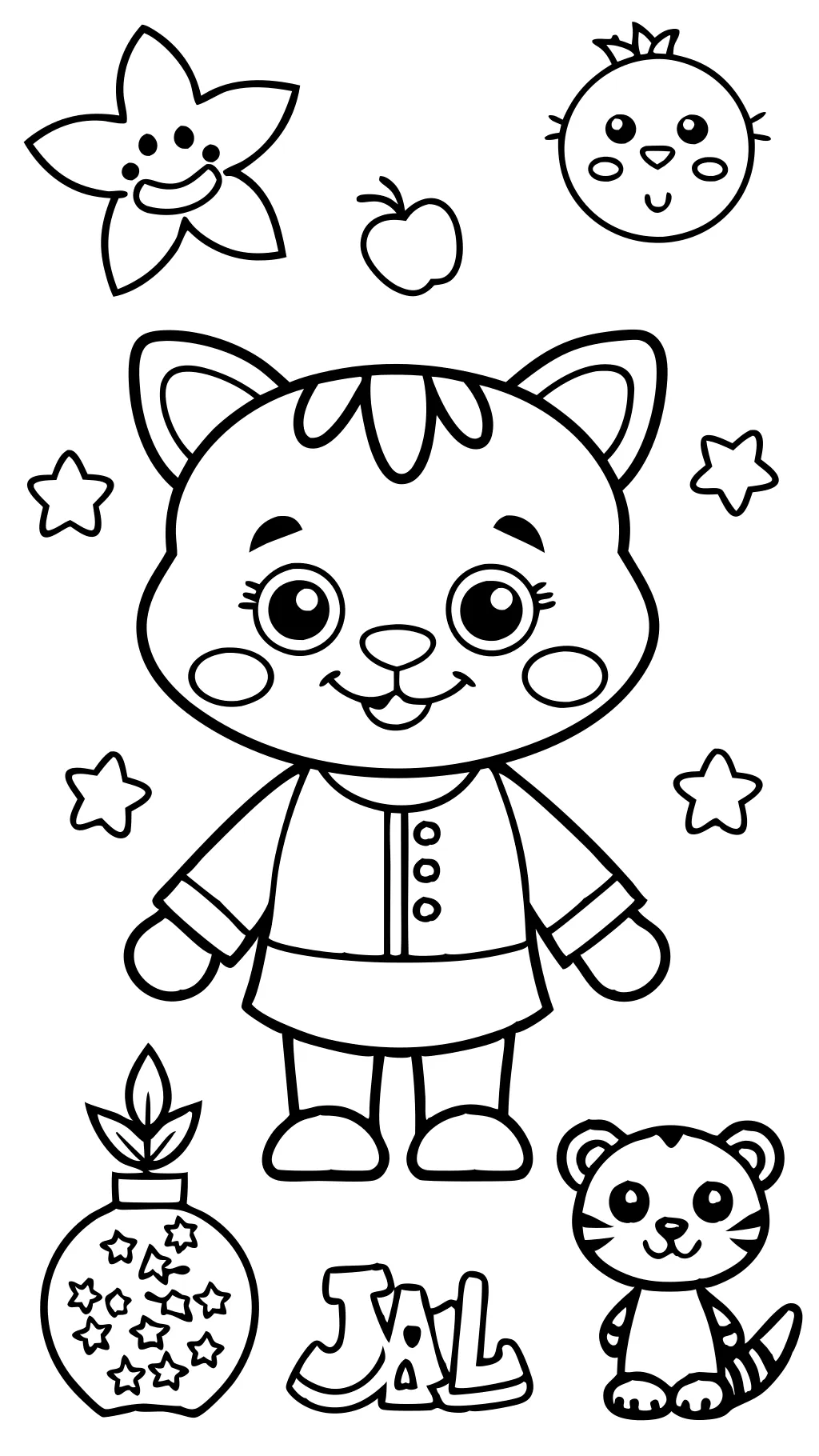 pre kindergarten coloring pages